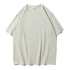 Drop Shoulder Plain T-paita